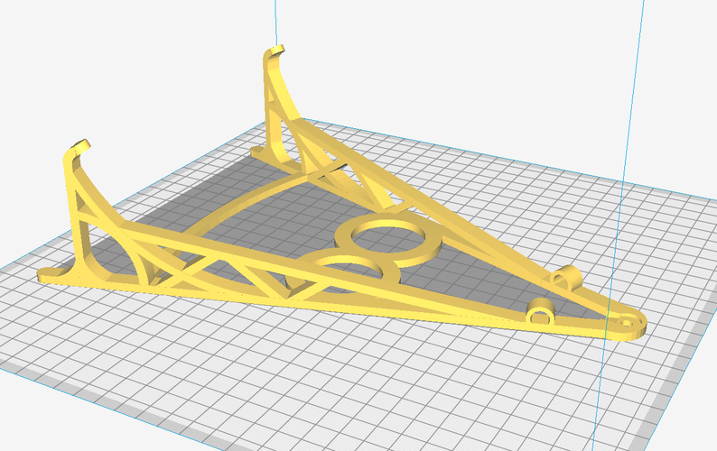 Decorative plate hanger 3D Print 215786