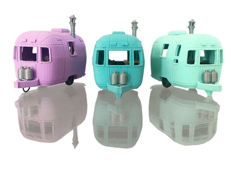 Mini Classics Airstream Trailer