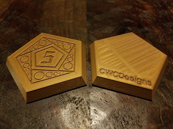 Magnetic Chaos Dice Case 3D Print 215837