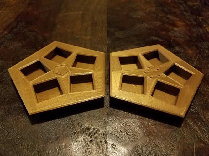 Magnetic Chaos Dice Case 3D Print 215841