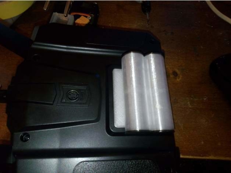 18650 battery support to flysky FS-I6