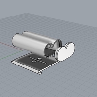 18650 battery support to flysky FS-I6 - Thumbnail 2