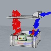 Box for video transmitter Eachine TX801 - Thumbnail 1