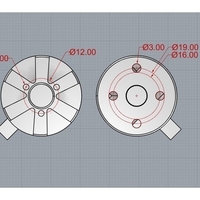 Gimbal  2 axis RunCam2 - Thumbnail 1