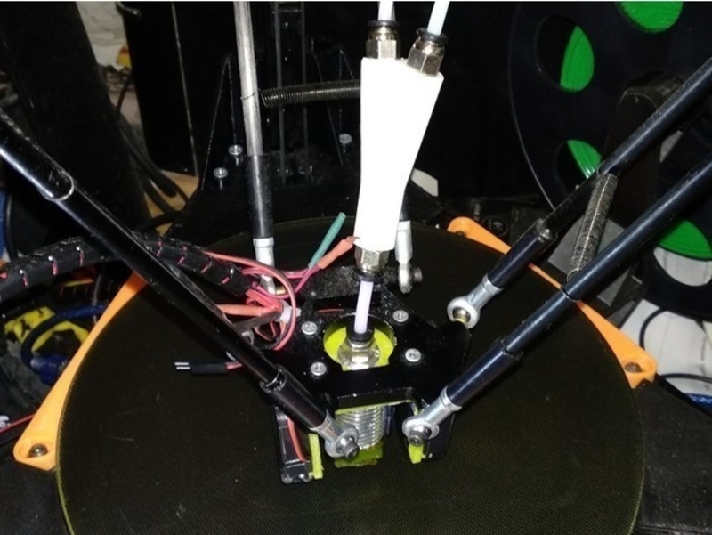 Cyclops dual color Y bowden splitter (dual color filament)