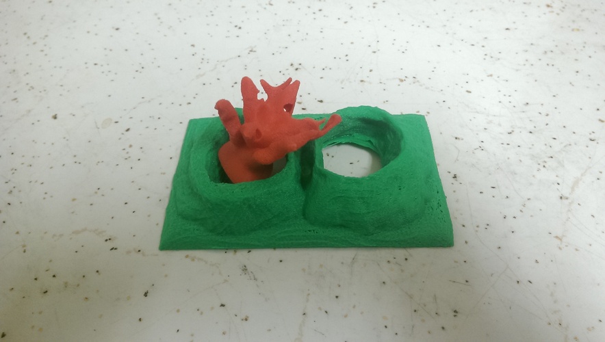 Volcano Outlet Cover 3D Print 21623