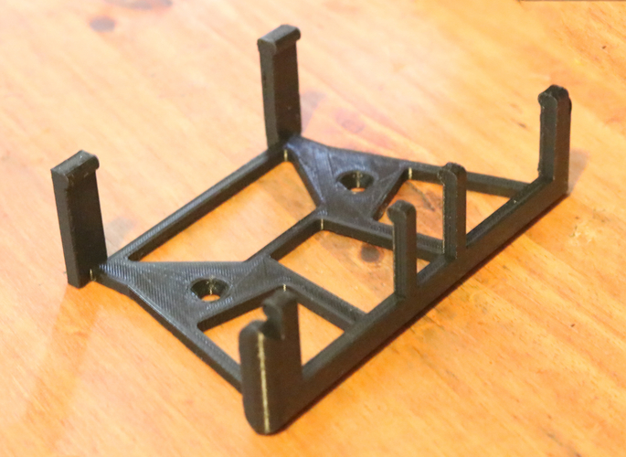 wall holder for xid-p cable box 3D Print 216245