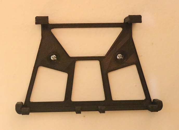 wall holder for xid-p cable box 3D Print 216248