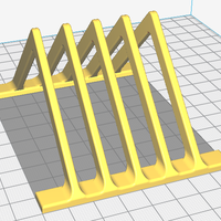 Small Chopping board holder or toast rack or whatever 3D Printing 216254