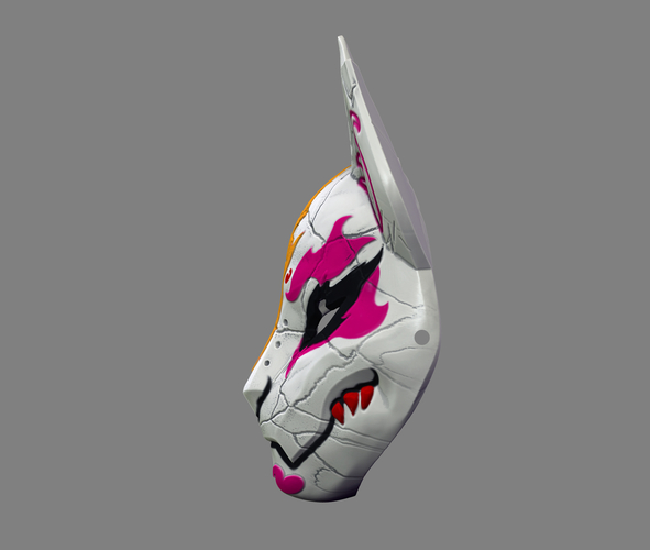 Fortnite Drift Mask Special Kitsune Cosplay STL File  3D Print 216261
