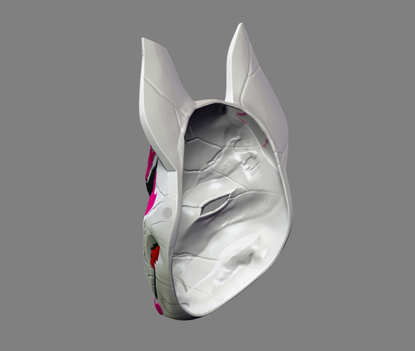 Fortnite Drift Mask Special Kitsune Cosplay STL File  3D Print 216262