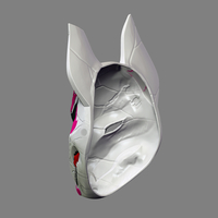 Fortnite Drift Mask Special Kitsune Cosplay STL File  - Thumbnail 4