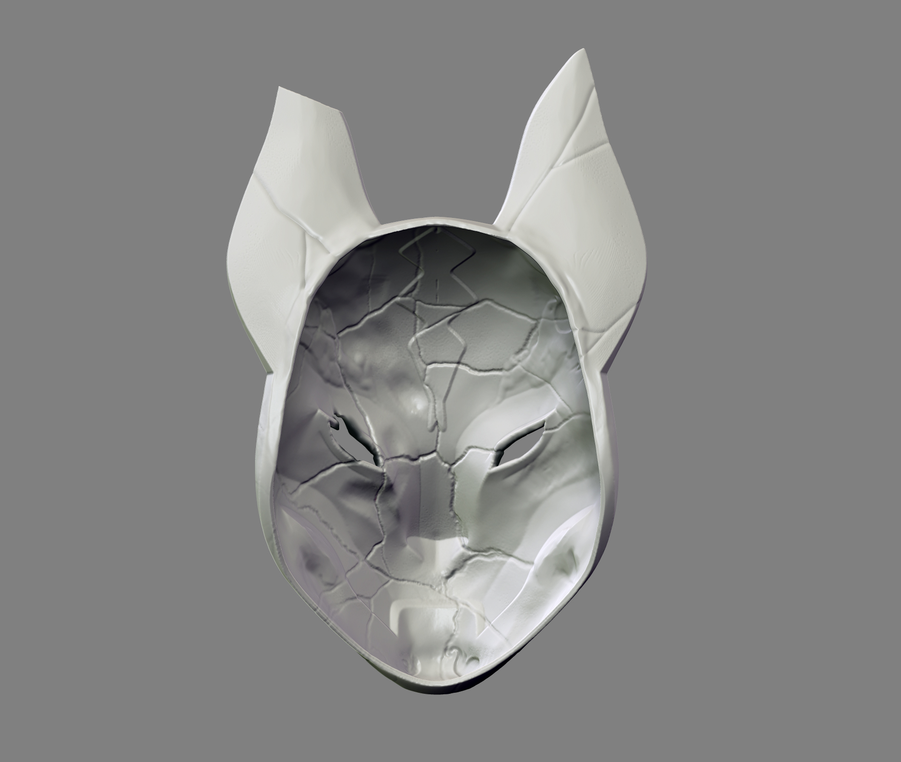 3d Printed Fortnite Drift Mask Special Kitsune Cosplay Stl File By 3dprintmodelstore Pinshape - fortnite drift mask roblox