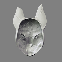 Fortnite Drift Mask Special Kitsune Cosplay STL File  - Thumbnail 5