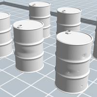 Oil Barrels 1/35th scale - Thumbnail 4