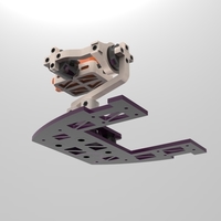 Gimbal Zeta FX-61 Phantom Flying Wing RunCam2 - Thumbnail 7