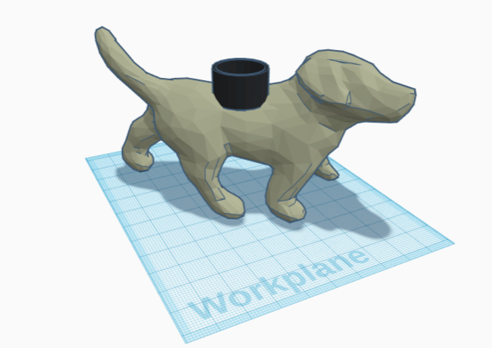 The Puppy Planter 3D Print 216348