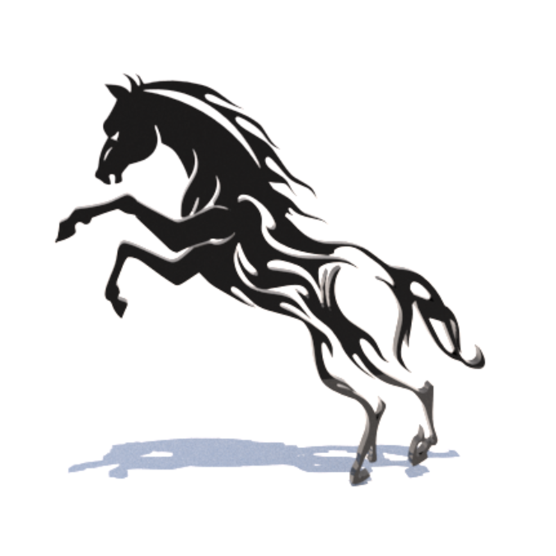 Horse wall art
