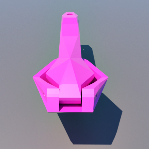 Lemon squeezer. LOW POLY 3D Print 216444