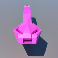 Lemon squeezer. LOW POLY - Thumbnail 9