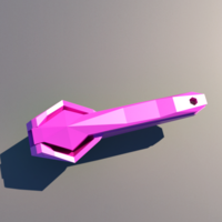 Lemon squeezer. LOW POLY - Thumbnail 10