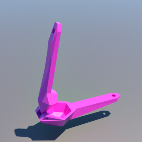 Lemon squeezer. LOW POLY 3D Print 216448