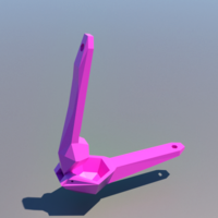 Lemon squeezer. LOW POLY - Thumbnail 13