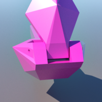 Lemon squeezer. LOW POLY - Thumbnail 16