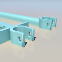 Sponge and towel holder - Thumbnail 1