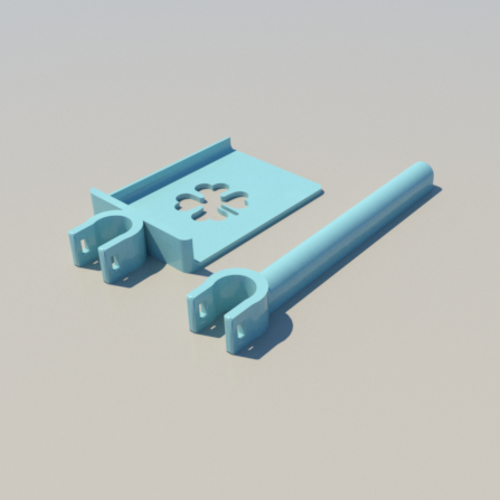 Sponge and towel holder 3D Print 216537