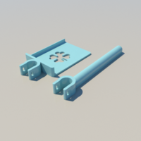 Sponge and towel holder - Thumbnail 2