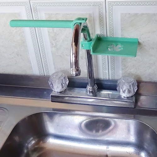 Sponge and towel holder 3D Print 216538