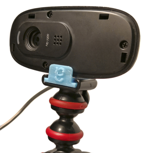 Logitech C270 Webcam Guerrilla Tripod Mount 3D Print 216569