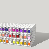 Art Pens Horizontal Stand Organizer for Graph'it and Promarker - Thumbnail 7