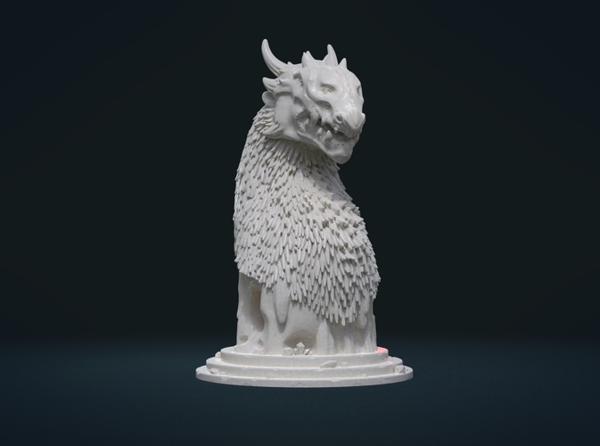 Dragon Bust 3D Print 216588