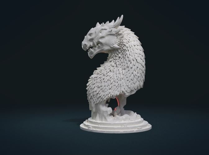 Dragon Bust 3D Print 216589