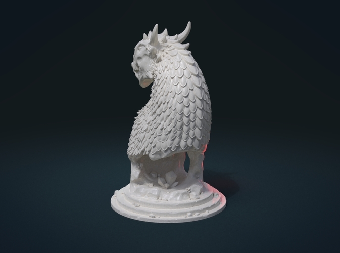 Dragon Bust 3D Print 216590