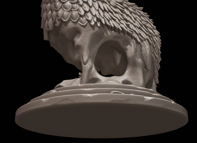 Dragon Bust 3D Print 216607