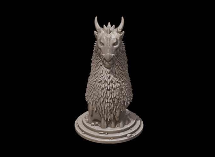 Dragon Bust 3D Print 216610