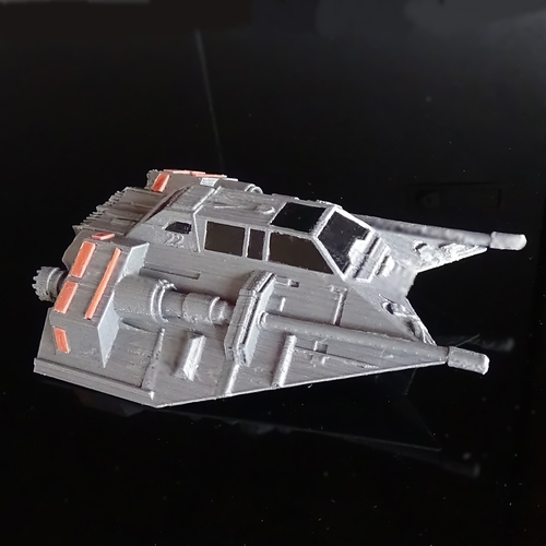 3D Printed Skyfighter - T-47 by 3Diego.h | Pinshape