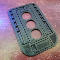 Credit card sized foldable cellphone stand (print in place) - Thumbnail 4