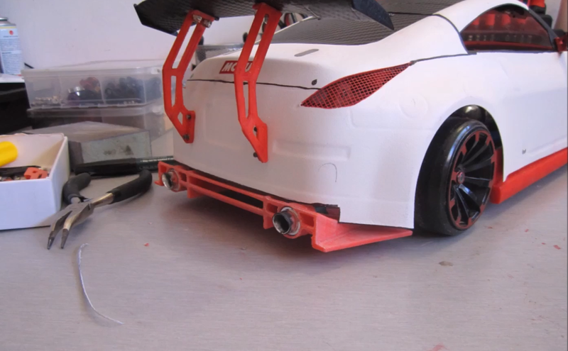 difusor rc car 1:10