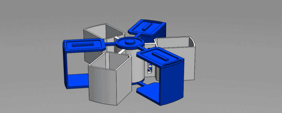 stackable spinning storage 3D Print 216765