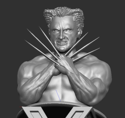 Wolverine bust of the X-MEN 3D Print 216825