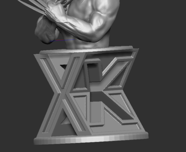 Wolverine bust of the X-MEN 3D Print 216831