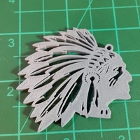 Indian character key chain  - Thumbnail 1