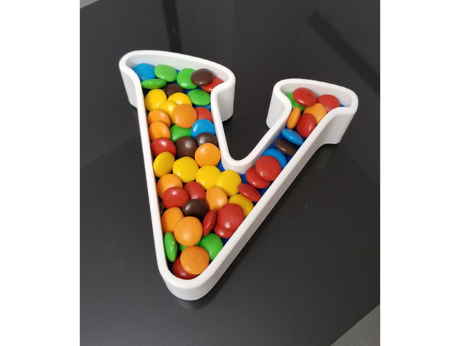 LETTERS FOR CANDY BAR / BIRTHDAY  3D Print 216912