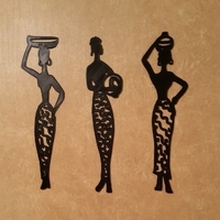 African Women wall art_2 - Thumbnail 2