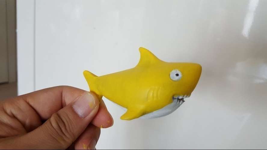 3d Printed Baby Shark Pinkpong By Dustofcosmos Pinshape