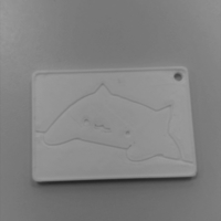 Small Bongo cat keychain 3D Printing 217039
